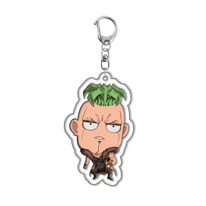 Jojo's Bizarre Adventure Higashikata Josuke Kujō Jōtarō Giorno Giovanna Kira Yoshikage Móc Khóa In Theo Yêu Cầu, Chất Liệu Mica Trong Suốt In 2 Mặt , Dày 4mm