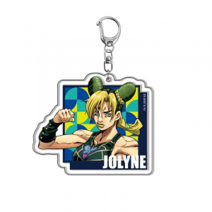 Jojo's Bizarre Adventure Mica Keychain Cool Bag Charms Hanging Key Chain Friend Mica Keychain Móc Khóa In Theo Yêu Cầu, Chất Liệu Mica Trong Suốt In 2 Mặt , Dày 4mm