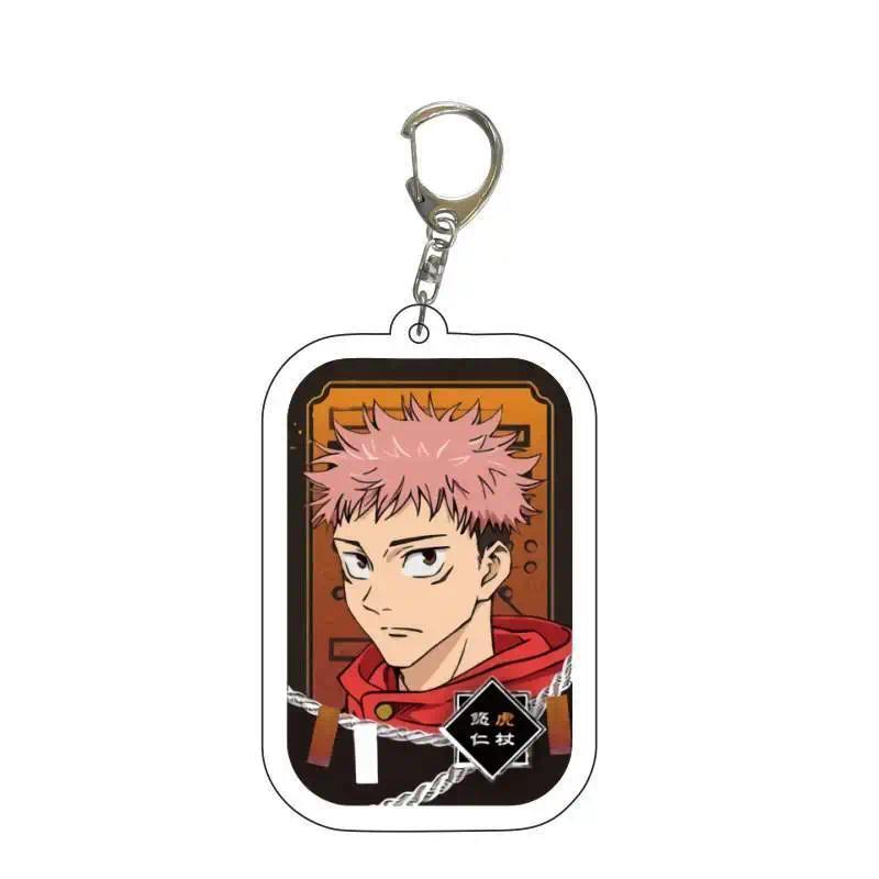 Jujutsu Kaisen Anime Keychain Itadori Yuji Gojo Satoru Cartoon Acrylic Bag Keyring Hanging Móc Khóa In Theo Yêu Cầu, Chất Liệu Mica Trong Suốt In 2 Mặt , Dày 4mm 12 Jujutsu Kaisen Anime Keychain Itadori Yuji Gojo Satoru Cartoon Acrylic Bag Keyring Hanging Móc Khóa In Theo Yêu Cầu, Chất Liệu Mica Trong Suốt In 2 Mặt , Dày 4mm - Ảnh 12