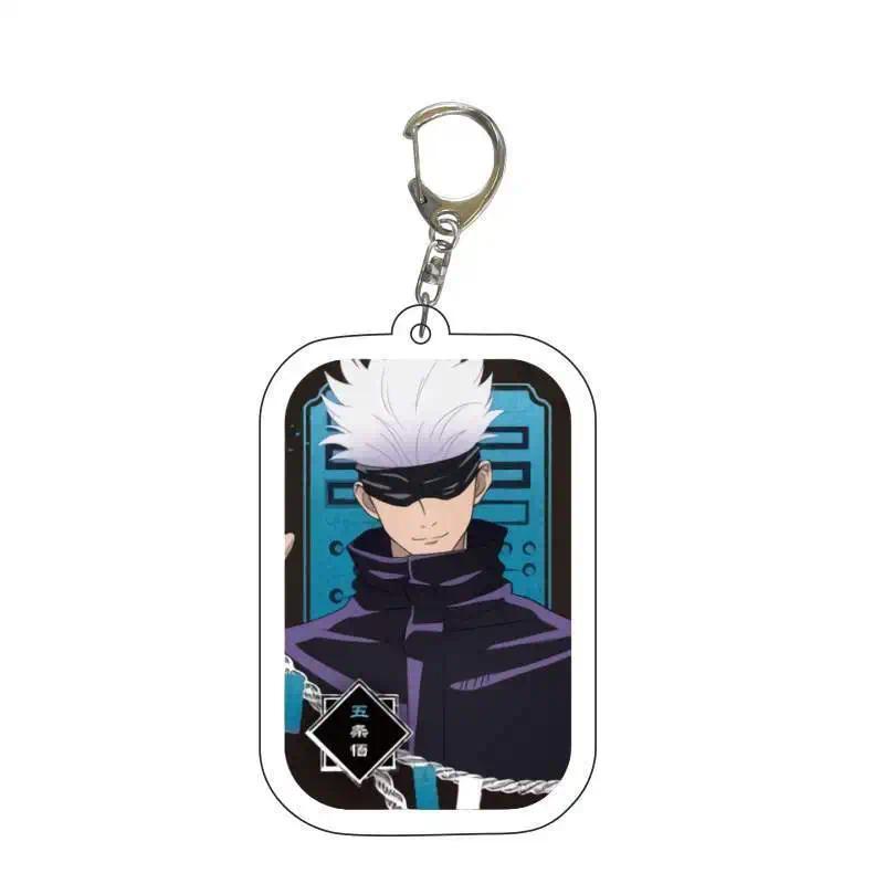 Jujutsu Kaisen Anime Keychain Itadori Yuji Gojo Satoru Cartoon Acrylic Bag Keyring Hanging Móc Khóa In Theo Yêu Cầu, Chất Liệu Mica Trong Suốt In 2 Mặt , Dày 4mm 14 Jujutsu Kaisen Anime Keychain Itadori Yuji Gojo Satoru Cartoon Acrylic Bag Keyring Hanging Móc Khóa In Theo Yêu Cầu, Chất Liệu Mica Trong Suốt In 2 Mặt , Dày 4mm - Ảnh 14