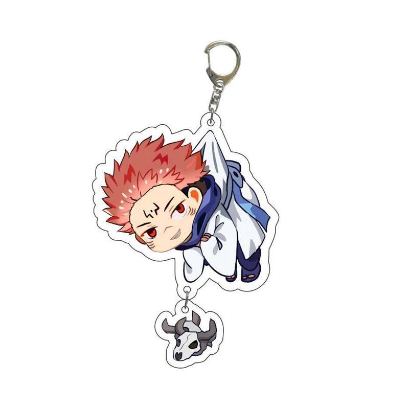 Jujutsu Kaisen Anime Keychain Itadori Yuji Gojo Satoru Cartoon Acrylic Bag Keyring Hanging Móc Khóa In Theo Yêu Cầu, Chất Liệu Mica Trong Suốt In 2 Mặt , Dày 4mm 15 Jujutsu Kaisen Anime Keychain Itadori Yuji Gojo Satoru Cartoon Acrylic Bag Keyring Hanging Móc Khóa In Theo Yêu Cầu, Chất Liệu Mica Trong Suốt In 2 Mặt , Dày 4mm - Ảnh 15