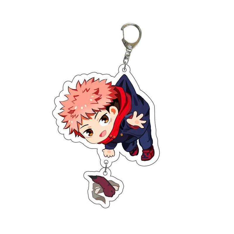 Jujutsu Kaisen Anime Keychain Itadori Yuji Gojo Satoru Cartoon Acrylic Bag Keyring Hanging Móc Khóa In Theo Yêu Cầu, Chất Liệu Mica Trong Suốt In 2 Mặt , Dày 4mm 16 Jujutsu Kaisen Anime Keychain Itadori Yuji Gojo Satoru Cartoon Acrylic Bag Keyring Hanging Móc Khóa In Theo Yêu Cầu, Chất Liệu Mica Trong Suốt In 2 Mặt , Dày 4mm - Ảnh 16