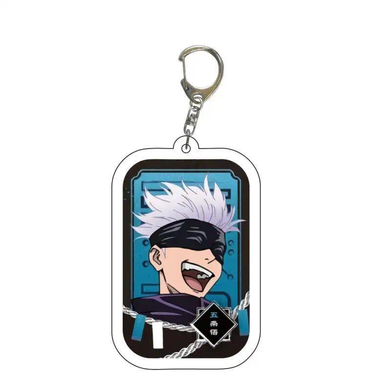 Jujutsu Kaisen Anime Keychain Itadori Yuji Gojo Satoru Cartoon Acrylic Bag Keyring Hanging Móc Khóa In Theo Yêu Cầu, Chất Liệu Mica Trong Suốt In 2 Mặt , Dày 4mm 17 Jujutsu Kaisen Anime Keychain Itadori Yuji Gojo Satoru Cartoon Acrylic Bag Keyring Hanging Móc Khóa In Theo Yêu Cầu, Chất Liệu Mica Trong Suốt In 2 Mặt , Dày 4mm - Ảnh 17