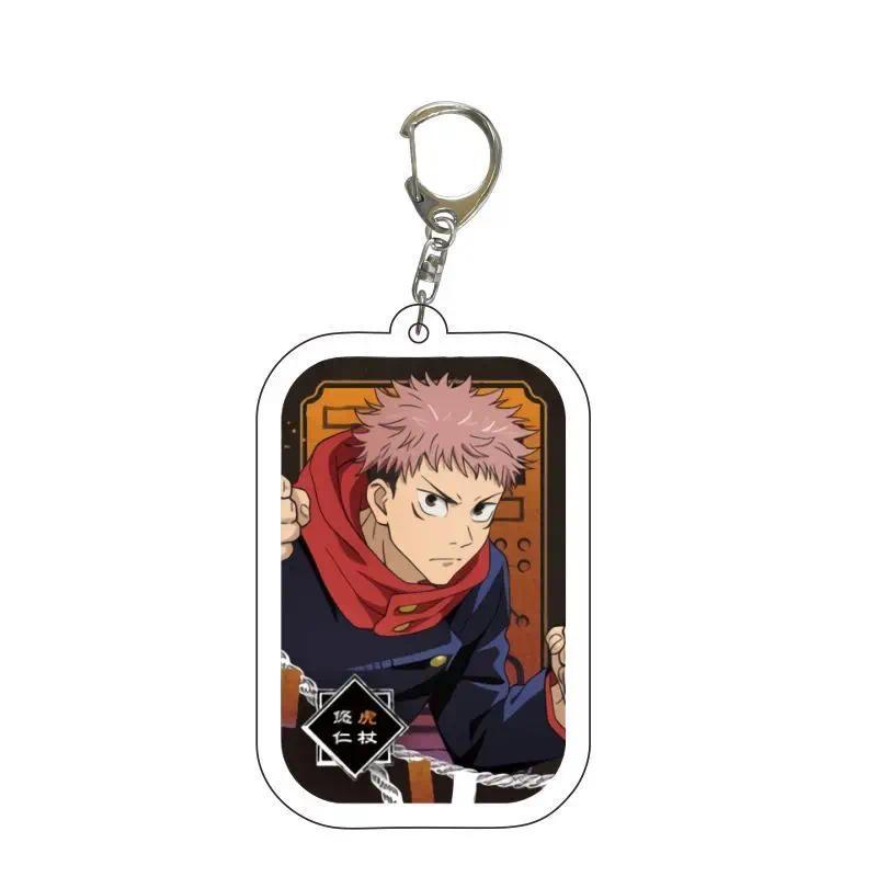 Jujutsu Kaisen Anime Keychain Itadori Yuji Gojo Satoru Cartoon Acrylic Bag Keyring Hanging Móc Khóa In Theo Yêu Cầu, Chất Liệu Mica Trong Suốt In 2 Mặt , Dày 4mm 20 Jujutsu Kaisen Anime Keychain Itadori Yuji Gojo Satoru Cartoon Acrylic Bag Keyring Hanging Móc Khóa In Theo Yêu Cầu, Chất Liệu Mica Trong Suốt In 2 Mặt , Dày 4mm - Ảnh 20
