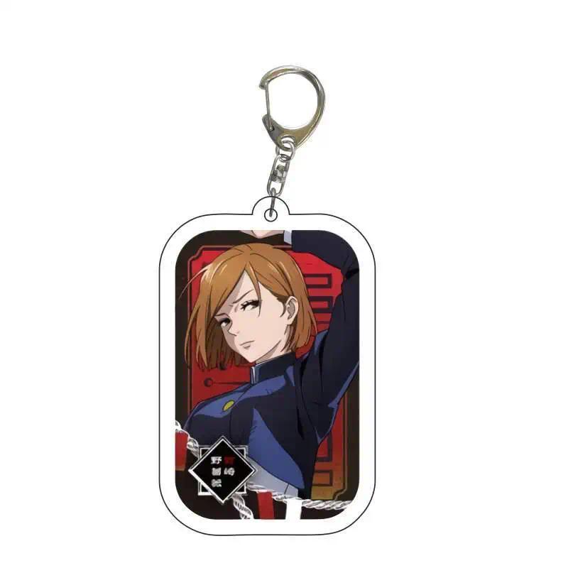 Jujutsu Kaisen Anime Keychain Itadori Yuji Gojo Satoru Cartoon Acrylic Bag Keyring Hanging Móc Khóa In Theo Yêu Cầu, Chất Liệu Mica Trong Suốt In 2 Mặt , Dày 4mm 25 Jujutsu Kaisen Anime Keychain Itadori Yuji Gojo Satoru Cartoon Acrylic Bag Keyring Hanging Móc Khóa In Theo Yêu Cầu, Chất Liệu Mica Trong Suốt In 2 Mặt , Dày 4mm - Ảnh 25