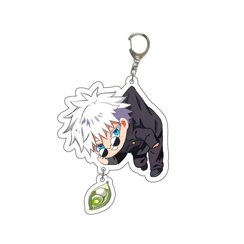 Jujutsu Kaisen Anime Keychain Itadori Yuji Gojo Satoru Cartoon Acrylic Bag Keyring Hanging Móc Khóa In Theo Yêu Cầu, Chất Liệu Mica Trong Suốt In 2 Mặt , Dày 4mm 4 Jujutsu Kaisen Anime Keychain Itadori Yuji Gojo Satoru Cartoon Acrylic Bag Keyring Hanging Móc Khóa In Theo Yêu Cầu, Chất Liệu Mica Trong Suốt In 2 Mặt , Dày 4mm - Ảnh 4