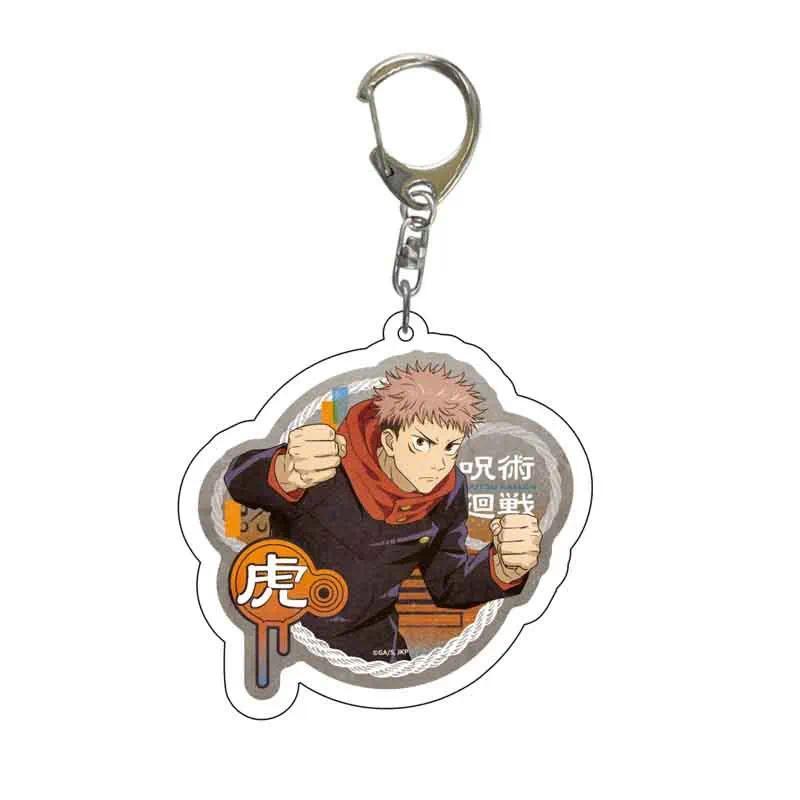 Jujutsu Kaisen Anime Keychain Itadori Yuji Gojo Satoru Cartoon Acrylic Bag Keyring Hanging Móc Khóa In Theo Yêu Cầu, Chất Liệu Mica Trong Suốt In 2 Mặt , Dày 4mm 5 Jujutsu Kaisen Anime Keychain Itadori Yuji Gojo Satoru Cartoon Acrylic Bag Keyring Hanging Móc Khóa In Theo Yêu Cầu, Chất Liệu Mica Trong Suốt In 2 Mặt , Dày 4mm - Ảnh 5