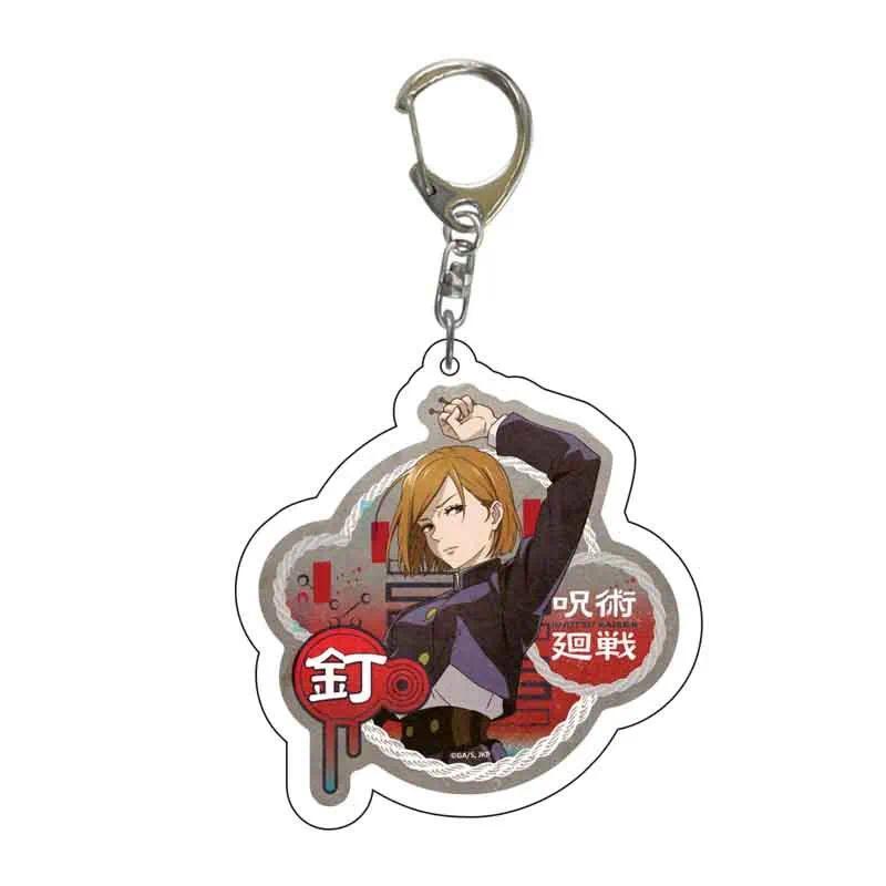 Jujutsu Kaisen Anime Keychain Itadori Yuji Gojo Satoru Cartoon Acrylic Bag Keyring Hanging Móc Khóa In Theo Yêu Cầu, Chất Liệu Mica Trong Suốt In 2 Mặt , Dày 4mm 9 Jujutsu Kaisen Anime Keychain Itadori Yuji Gojo Satoru Cartoon Acrylic Bag Keyring Hanging Móc Khóa In Theo Yêu Cầu, Chất Liệu Mica Trong Suốt In 2 Mặt , Dày 4mm - Ảnh 9