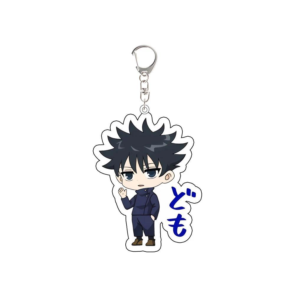 Jujutsu Kaisen Gojo Satoru Furushiguru Megumi Kugisaki Nobara Yujiitadori Nanami Kento Anime Móc Khóa In Theo Yêu Cầu, Chất Liệu Mica Trong Suốt In 2 Mặt , Dày 4mm 4 Jujutsu Kaisen Gojo Satoru Furushiguru Megumi Kugisaki Nobara Yujiitadori Nanami Kento Anime Móc Khóa In Theo Yêu Cầu, Chất Liệu Mica Trong Suốt In 2 Mặt , Dày 4mm - Ảnh 4