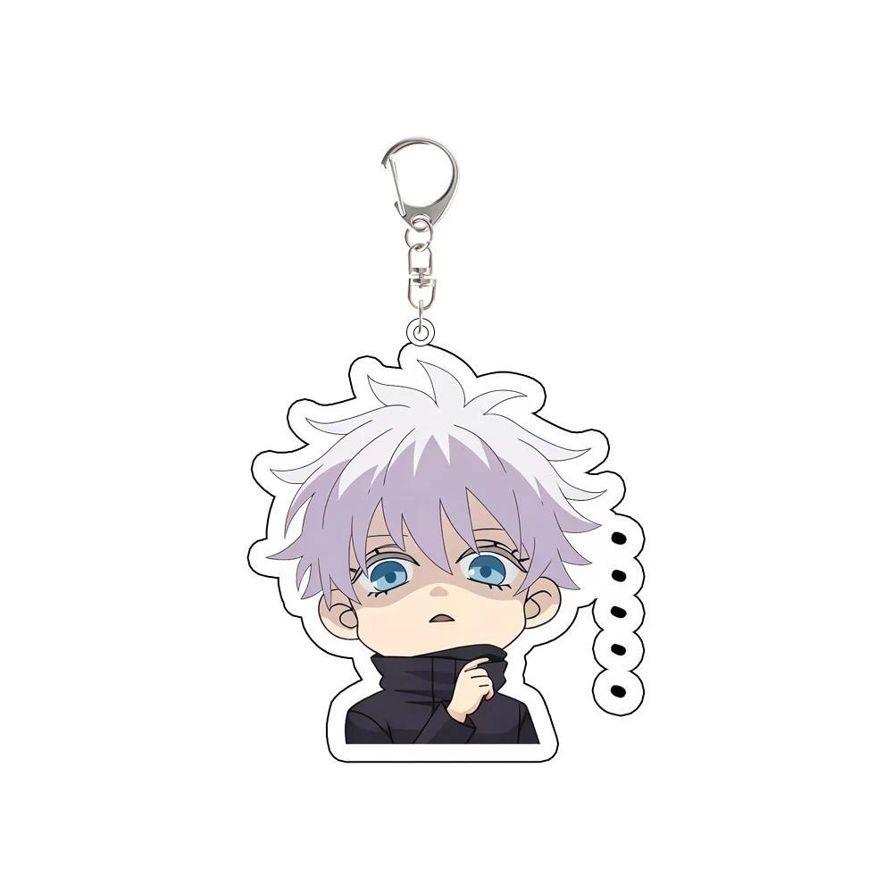 Jujutsu Kaisen Gojo Satoru Furushiguru Megumi Kugisaki Nobara Yujiitadori Nanami Kento Anime Móc Khóa In Theo Yêu Cầu, Chất Liệu Mica Trong Suốt In 2 Mặt , Dày 4mm 1 Jujutsu Kaisen Gojo Satoru Furushiguru Megumi Kugisaki Nobara Yujiitadori Nanami Kento Anime Móc Khóa In Theo Yêu Cầu, Chất Liệu Mica Trong Suốt In 2 Mặt , Dày 4mm
