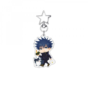 Jujutsu Kaisen Yuji Itadori Satoru Gojo Anime Mica Holder Mica Charm Car Keychain Decorations Móc Khóa In Theo Yêu Cầu, Chất Liệu Mica Trong Suốt In 2 Mặt , Dày 4mm