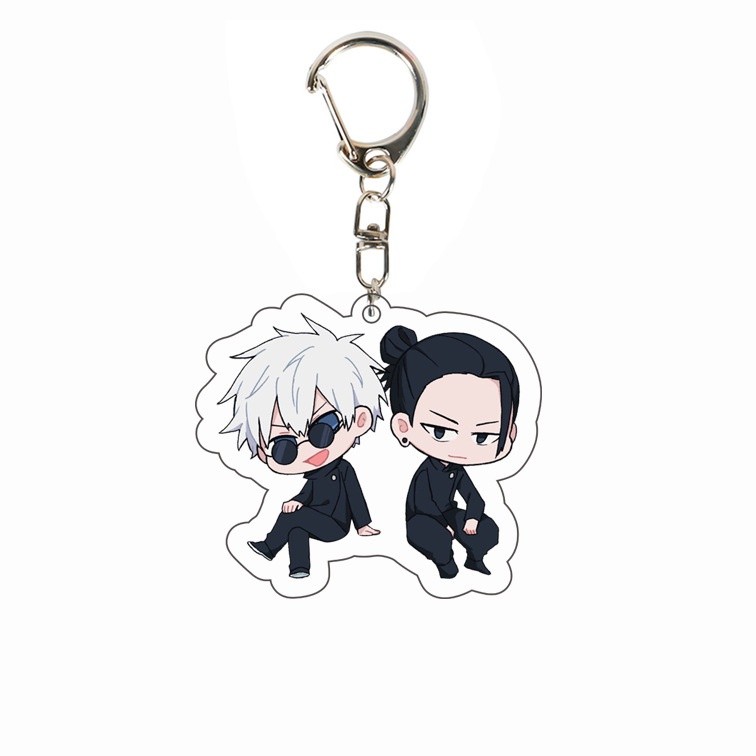 Jujutsu Kaisen Yuji Satoru Megumi Acrylic Key Chain Printed With Japanese Cartoon Patterns Móc Khóa In Theo Yêu Cầu, Chất Liệu Mica Trong Suốt In 2 Mặt , Dày 4mm 2 Jujutsu Kaisen Yuji Satoru Megumi Acrylic Key Chain Printed With Japanese Cartoon Patterns Móc Khóa In Theo Yêu Cầu, Chất Liệu Mica Trong Suốt In 2 Mặt , Dày 4mm - Ảnh 2
