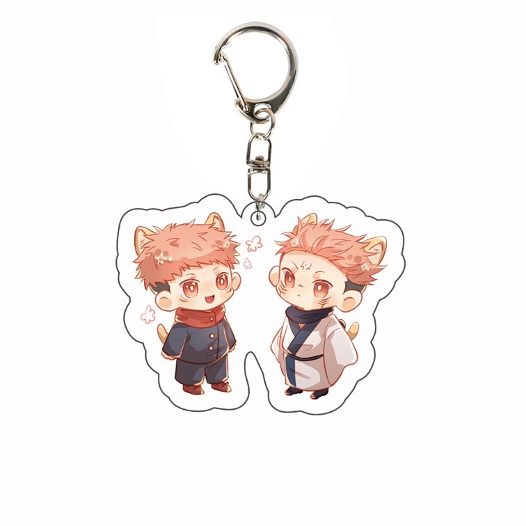 Jujutsu Kaisen Yuji Satoru Megumi Acrylic Key Chain Printed With Japanese Cartoon Patterns Móc Khóa In Theo Yêu Cầu, Chất Liệu Mica Trong Suốt In 2 Mặt , Dày 4mm 3 Jujutsu Kaisen Yuji Satoru Megumi Acrylic Key Chain Printed With Japanese Cartoon Patterns Móc Khóa In Theo Yêu Cầu, Chất Liệu Mica Trong Suốt In 2 Mặt , Dày 4mm - Ảnh 3