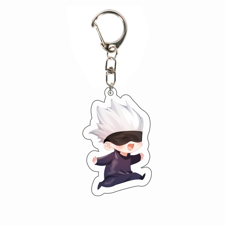 Jujutsu Kaisen Yuji Satoru Megumi Acrylic Key Chain Printed With Japanese Cartoon Patterns Móc Khóa In Theo Yêu Cầu, Chất Liệu Mica Trong Suốt In 2 Mặt , Dày 4mm 4 Jujutsu Kaisen Yuji Satoru Megumi Acrylic Key Chain Printed With Japanese Cartoon Patterns Móc Khóa In Theo Yêu Cầu, Chất Liệu Mica Trong Suốt In 2 Mặt , Dày 4mm - Ảnh 4