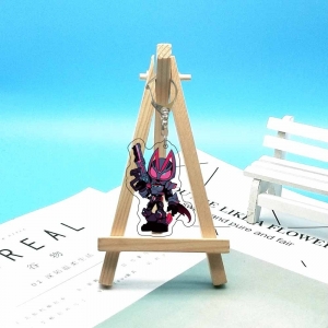 Kamen Rider Ji Fox Q Version Keychain, Cute Chibi Decorative Accessory, Gift Móc Khóa In Theo Yêu Cầu, Chất Liệu Mica Trong Suốt In 2 Mặt , Dày 4mm