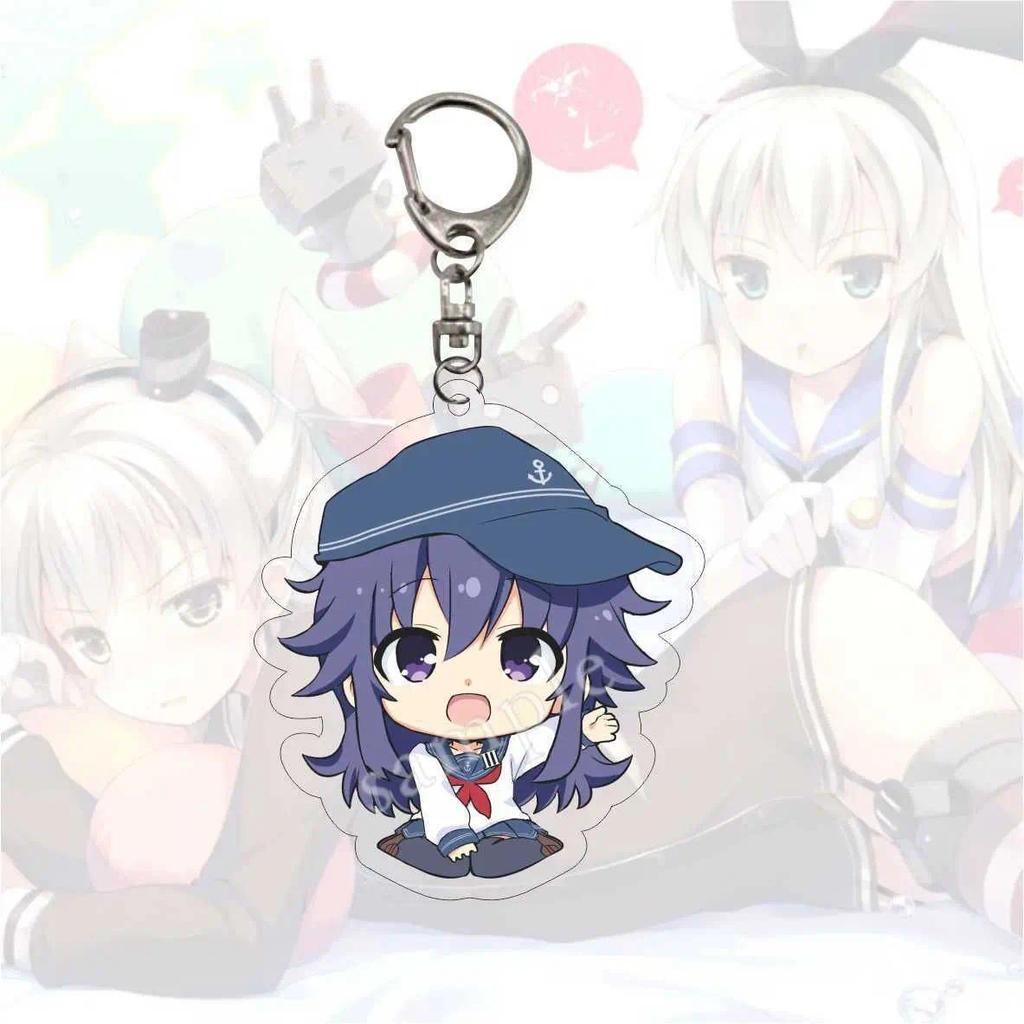Kantai Collection Anime Keychain Fubuki Akagi Mutsuki Key Chain Mica Keychain Cos Bags Charms Móc Khóa In Theo Yêu Cầu, Chất Liệu Mica Trong Suốt In 2 Mặt , Dày 4mm 4 Kantai Collection Anime Keychain Fubuki Akagi Mutsuki Key Chain Mica Keychain Cos Bags Charms Móc Khóa In Theo Yêu Cầu, Chất Liệu Mica Trong Suốt In 2 Mặt , Dày 4mm - Ảnh 4