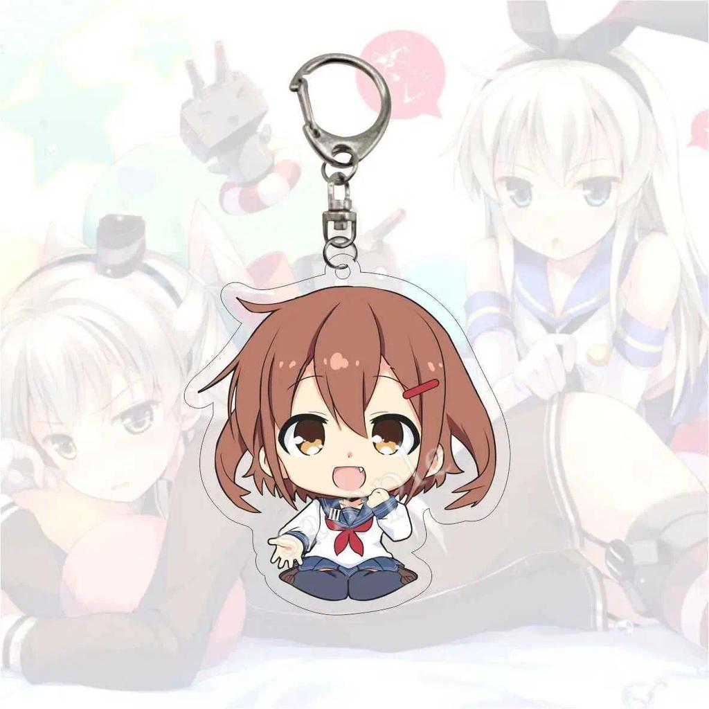 Kantai Collection Anime Keychain Fubuki Akagi Mutsuki Key Chain Mica Keychain Cos Bags Charms Móc Khóa In Theo Yêu Cầu, Chất Liệu Mica Trong Suốt In 2 Mặt , Dày 4mm 6 Kantai Collection Anime Keychain Fubuki Akagi Mutsuki Key Chain Mica Keychain Cos Bags Charms Móc Khóa In Theo Yêu Cầu, Chất Liệu Mica Trong Suốt In 2 Mặt , Dày 4mm - Ảnh 6