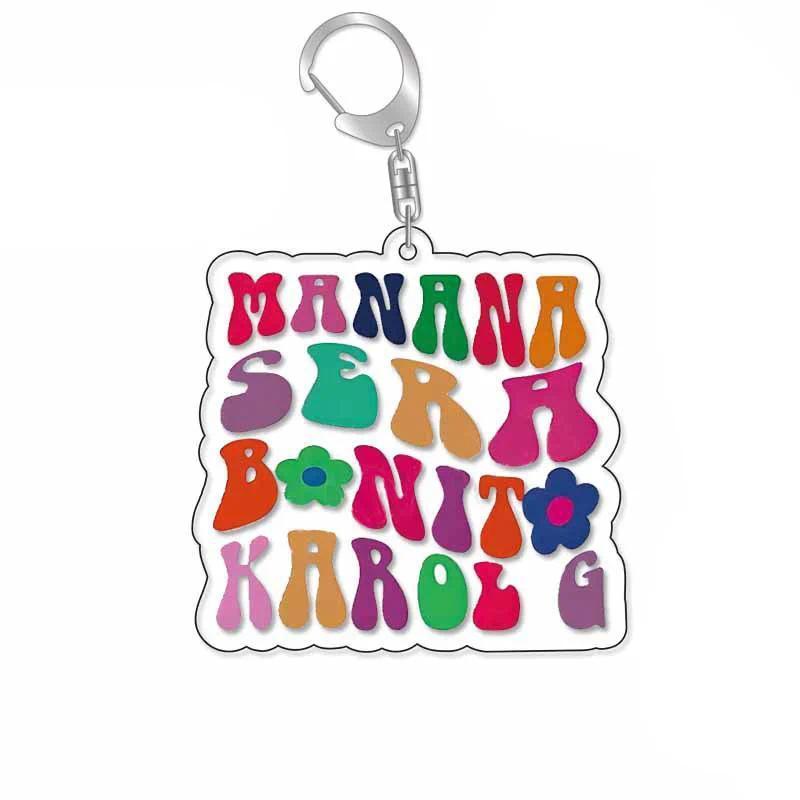 Karol G Bad Bunny Singer Acrylic Keychain Animation Relatex Products Friends Mica Keychain Móc Khóa In Theo Yêu Cầu, Chất Liệu Mica Trong Suốt In 2 Mặt , Dày 4mm 4 Karol G Bad Bunny Singer Acrylic Keychain Animation Relatex Products Friends Mica Keychain Móc Khóa In Theo Yêu Cầu, Chất Liệu Mica Trong Suốt In 2 Mặt , Dày 4mm - Ảnh 4