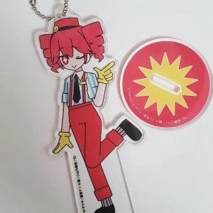 Kasane Teto Anime Keychain Stand Acrylic Action Figure Ornament Desk Decoration Friends Kids Móc Khóa In Theo Yêu Cầu, Chất Liệu Mica Trong Suốt In 2 Mặt , Dày 4mm