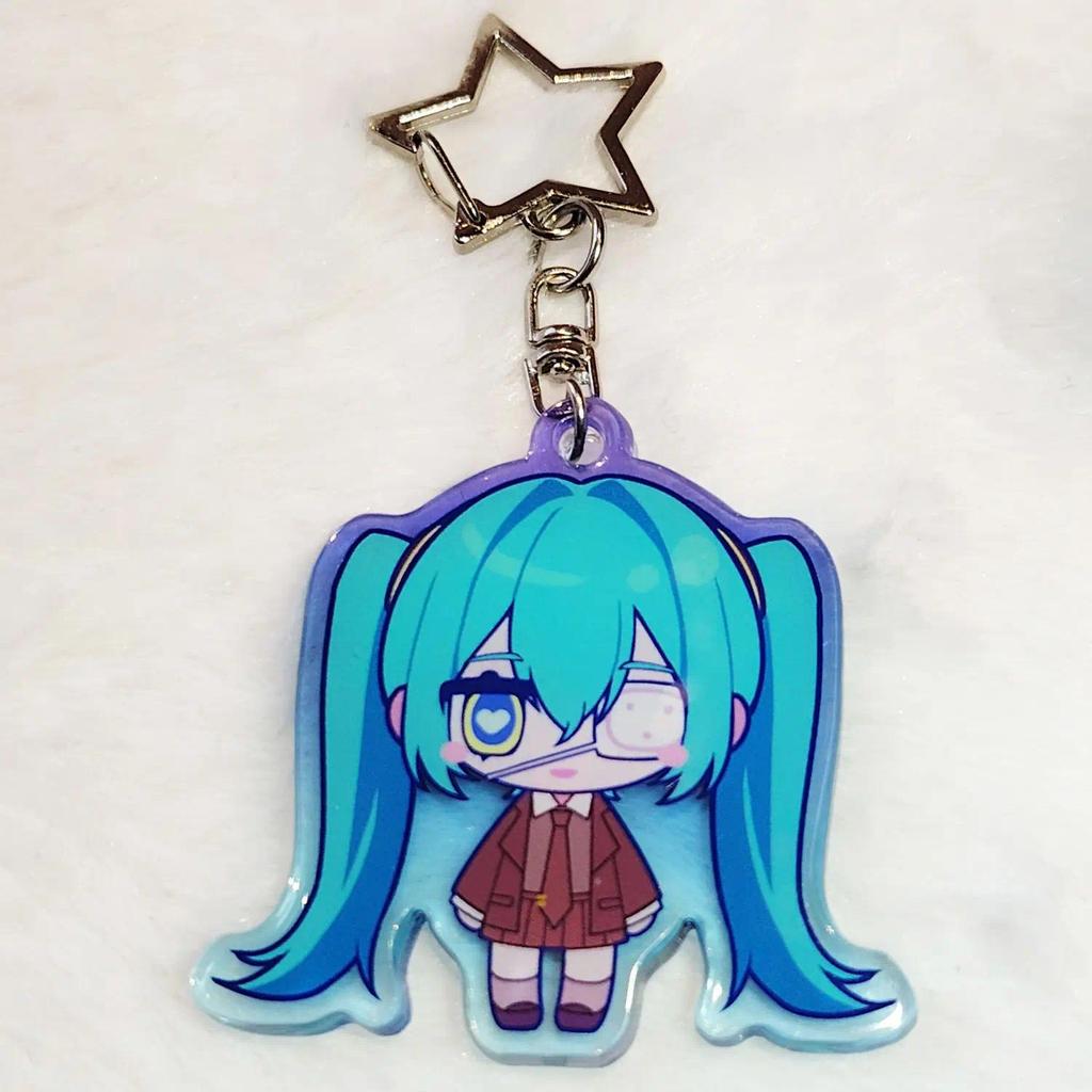 Kasane Teto Anime Keychain Women Miku Key Chain Bags Enamel Buckle Hanging Face Kids Friends Móc Khóa In Theo Yêu Cầu, Chất Liệu Mica Trong Suốt In 2 Mặt , Dày 4mm 2 Kasane Teto Anime Keychain Women Miku Key Chain Bags Enamel Buckle Hanging Face Kids Friends Móc Khóa In Theo Yêu Cầu, Chất Liệu Mica Trong Suốt In 2 Mặt , Dày 4mm - Ảnh 2