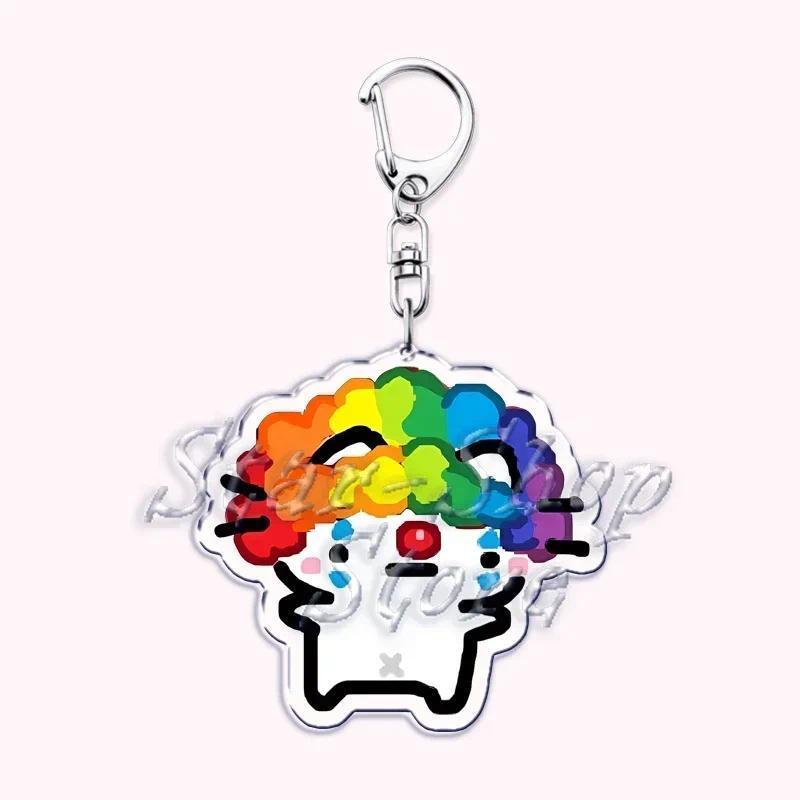 Kawaii Little Cat Keychain Holding Flowers, Strawberry Kitten, Bag Hanging, Móc Khóa In Theo Yêu Cầu, Chất Liệu Mica Trong Suốt In 2 Mặt , Dày 4mm 15 Kawaii Little Cat Keychain Holding Flowers, Strawberry Kitten, Bag Hanging, Móc Khóa In Theo Yêu Cầu, Chất Liệu Mica Trong Suốt In 2 Mặt , Dày 4mm - Ảnh 15