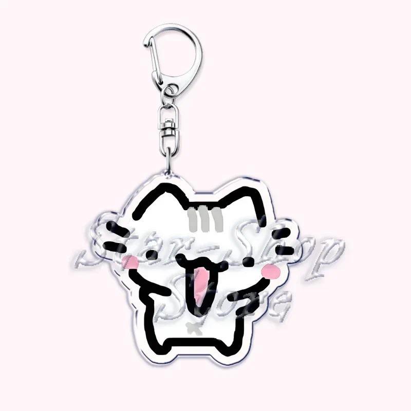 Kawaii Little Cat Keychain Holding Flowers, Strawberry Kitten, Bag Hanging, Móc Khóa In Theo Yêu Cầu, Chất Liệu Mica Trong Suốt In 2 Mặt , Dày 4mm 21 Kawaii Little Cat Keychain Holding Flowers, Strawberry Kitten, Bag Hanging, Móc Khóa In Theo Yêu Cầu, Chất Liệu Mica Trong Suốt In 2 Mặt , Dày 4mm - Ảnh 21