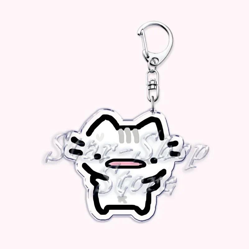 Kawaii Little Cat Keychain Holding Flowers, Strawberry Kitten, Bag Hanging, Móc Khóa In Theo Yêu Cầu, Chất Liệu Mica Trong Suốt In 2 Mặt , Dày 4mm 22 Kawaii Little Cat Keychain Holding Flowers, Strawberry Kitten, Bag Hanging, Móc Khóa In Theo Yêu Cầu, Chất Liệu Mica Trong Suốt In 2 Mặt , Dày 4mm - Ảnh 22