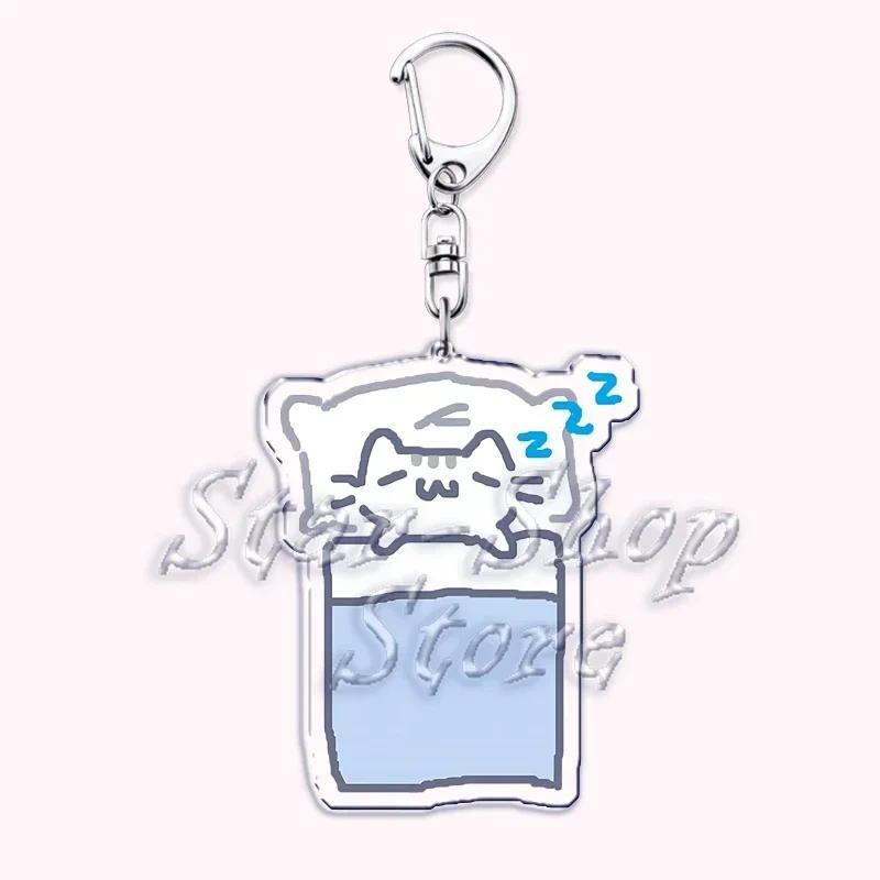 Kawaii Little Cat Keychain Holding Flowers, Strawberry Kitten, Bag Hanging, Móc Khóa In Theo Yêu Cầu, Chất Liệu Mica Trong Suốt In 2 Mặt , Dày 4mm 30 Kawaii Little Cat Keychain Holding Flowers, Strawberry Kitten, Bag Hanging, Móc Khóa In Theo Yêu Cầu, Chất Liệu Mica Trong Suốt In 2 Mặt , Dày 4mm - Ảnh 30
