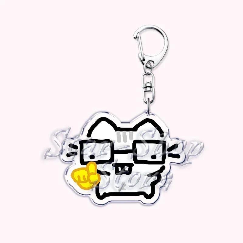 Kawaii Little Cat Keychain Holding Flowers, Strawberry Kitten, Bag Hanging, Móc Khóa In Theo Yêu Cầu, Chất Liệu Mica Trong Suốt In 2 Mặt , Dày 4mm 4 Kawaii Little Cat Keychain Holding Flowers, Strawberry Kitten, Bag Hanging, Móc Khóa In Theo Yêu Cầu, Chất Liệu Mica Trong Suốt In 2 Mặt , Dày 4mm - Ảnh 4