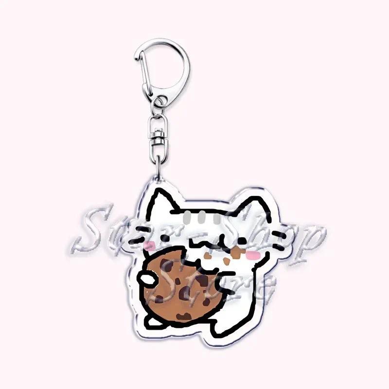 Kawaii Little Cat Keychain Holding Flowers, Strawberry Kitten, Bag Hanging, Móc Khóa In Theo Yêu Cầu, Chất Liệu Mica Trong Suốt In 2 Mặt , Dày 4mm 38 Kawaii Little Cat Keychain Holding Flowers, Strawberry Kitten, Bag Hanging, Móc Khóa In Theo Yêu Cầu, Chất Liệu Mica Trong Suốt In 2 Mặt , Dày 4mm - Ảnh 38
