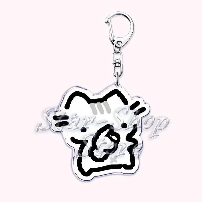 Kawaii Little Cat Keychain Holding Flowers, Strawberry Kitten, Bag Hanging, Móc Khóa In Theo Yêu Cầu, Chất Liệu Mica Trong Suốt In 2 Mặt , Dày 4mm 39 Kawaii Little Cat Keychain Holding Flowers, Strawberry Kitten, Bag Hanging, Móc Khóa In Theo Yêu Cầu, Chất Liệu Mica Trong Suốt In 2 Mặt , Dày 4mm - Ảnh 39