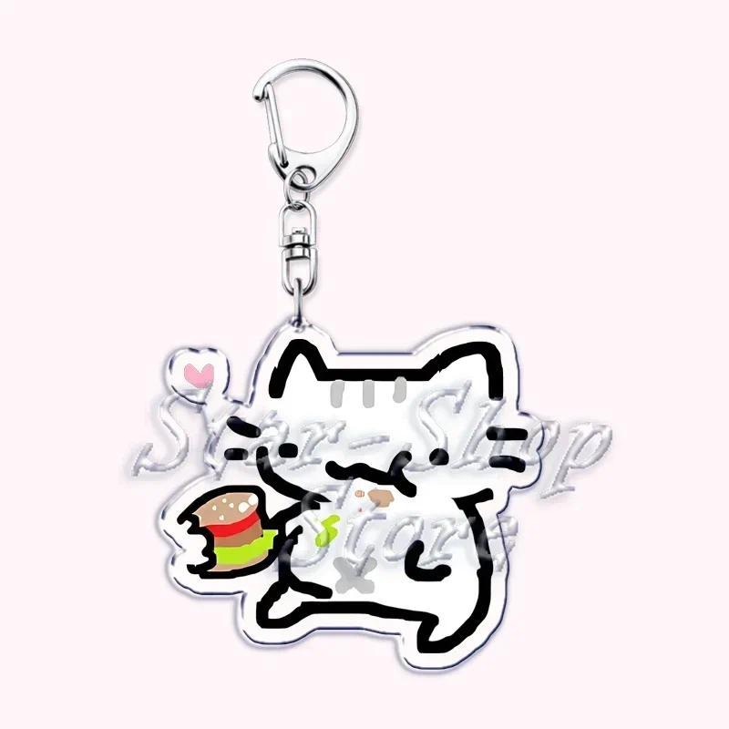 Kawaii Little Cat Keychain Holding Flowers, Strawberry Kitten, Bag Hanging, Móc Khóa In Theo Yêu Cầu, Chất Liệu Mica Trong Suốt In 2 Mặt , Dày 4mm 41 Kawaii Little Cat Keychain Holding Flowers, Strawberry Kitten, Bag Hanging, Móc Khóa In Theo Yêu Cầu, Chất Liệu Mica Trong Suốt In 2 Mặt , Dày 4mm - Ảnh 41