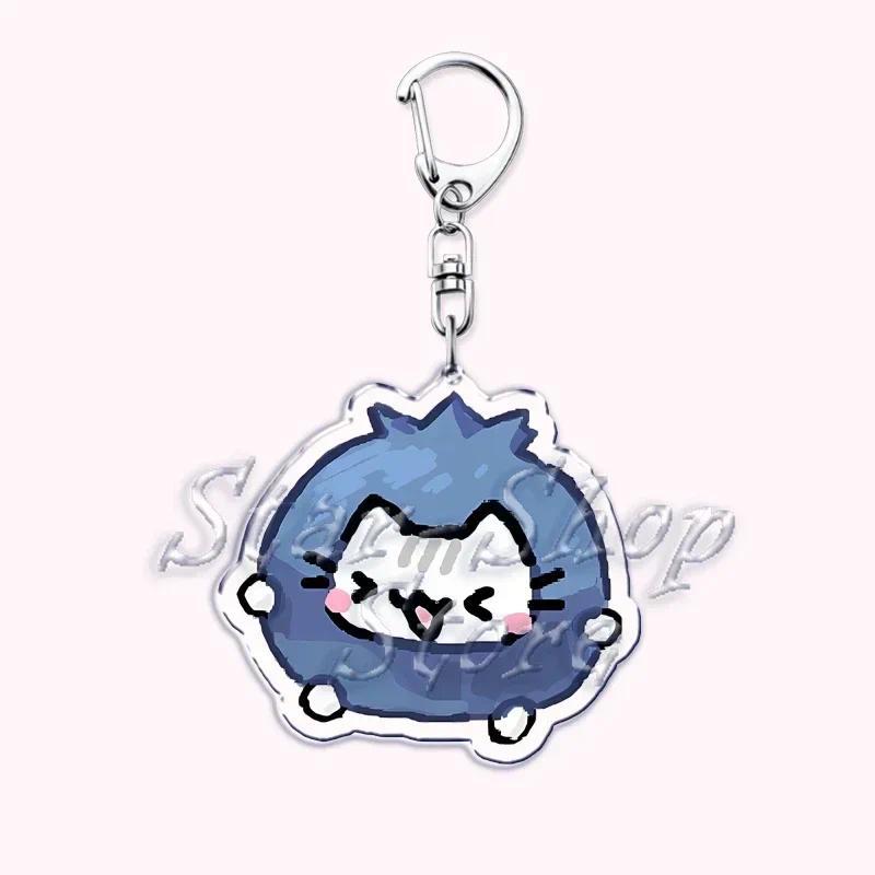 Kawaii Little Cat Keychain Holding Flowers, Strawberry Kitten, Bag Hanging, Móc Khóa In Theo Yêu Cầu, Chất Liệu Mica Trong Suốt In 2 Mặt , Dày 4mm 45 Kawaii Little Cat Keychain Holding Flowers, Strawberry Kitten, Bag Hanging, Móc Khóa In Theo Yêu Cầu, Chất Liệu Mica Trong Suốt In 2 Mặt , Dày 4mm - Ảnh 45