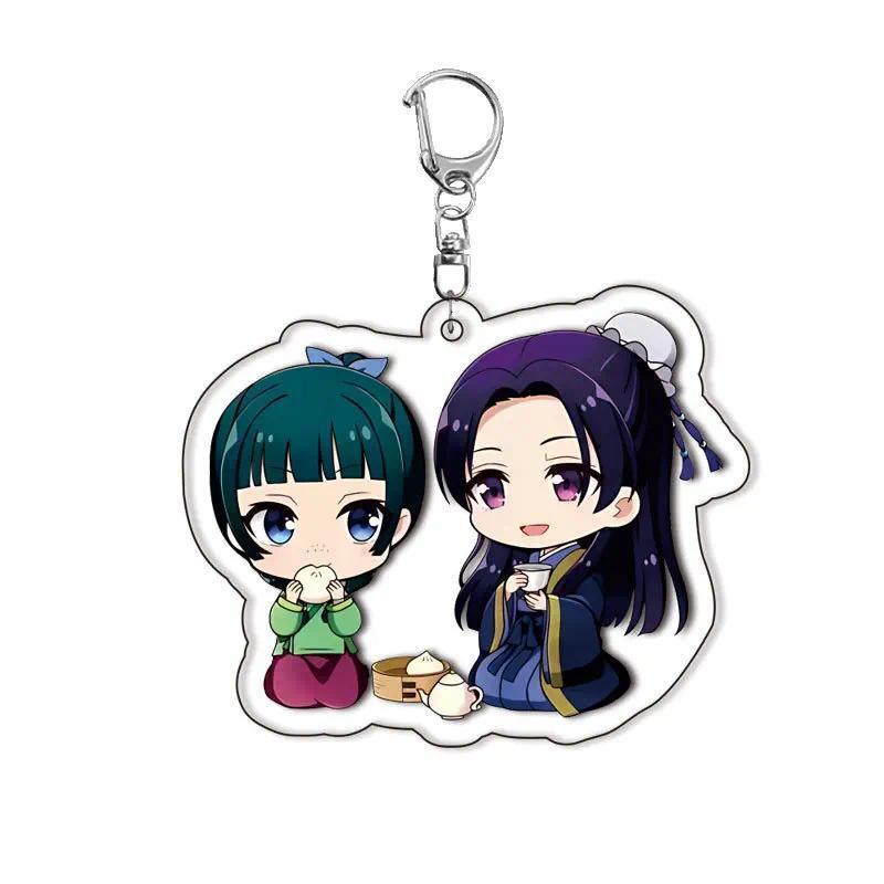 Kawaii The Apothecary Diaries Character Acrylic Keychain Accessories Cartoon Cute Charms Móc Khóa In Theo Yêu Cầu, Chất Liệu Mica Trong Suốt In 2 Mặt , Dày 4mm 8 Kawaii The Apothecary Diaries Character Acrylic Keychain Accessories Cartoon Cute Charms Móc Khóa In Theo Yêu Cầu, Chất Liệu Mica Trong Suốt In 2 Mặt , Dày 4mm - Ảnh 8