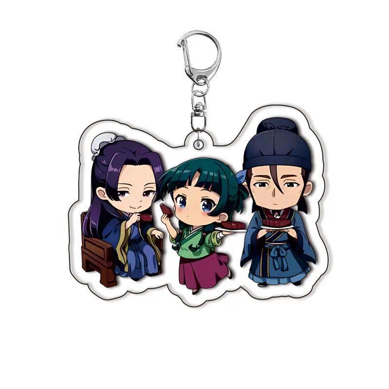 Kawaii The Apothecary Diaries Character Acrylic Keychain Accessories Cartoon Cute Charms Móc Khóa In Theo Yêu Cầu, Chất Liệu Mica Trong Suốt In 2 Mặt , Dày 4mm 9 Kawaii The Apothecary Diaries Character Acrylic Keychain Accessories Cartoon Cute Charms Móc Khóa In Theo Yêu Cầu, Chất Liệu Mica Trong Suốt In 2 Mặt , Dày 4mm - Ảnh 9
