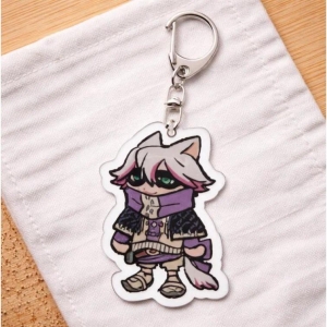 Kemono Style Q-version Acrylic Keychain For Gachiakuta Enjin Amo Empool Rudo Keychain Anime Móc Khóa In Theo Yêu Cầu, Chất Liệu Mica Trong Suốt In 2 Mặt , Dày 4mm
