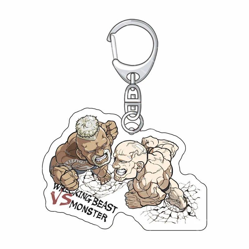 Kengan Ashura Mica Lovely Baby Bag Charms Hanging Face Friends Key Chain Móc Khóa In Theo Yêu Cầu, Chất Liệu Mica Trong Suốt In 2 Mặt , Dày 4mm 11 Kengan Ashura Mica Lovely Baby Bag Charms Hanging Face Friends Key Chain Móc Khóa In Theo Yêu Cầu, Chất Liệu Mica Trong Suốt In 2 Mặt , Dày 4mm - Ảnh 11