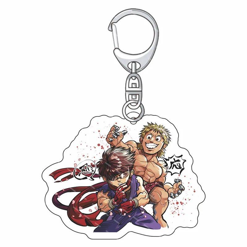 Kengan Ashura Mica Lovely Baby Bag Charms Hanging Face Friends Key Chain Móc Khóa In Theo Yêu Cầu, Chất Liệu Mica Trong Suốt In 2 Mặt , Dày 4mm 15 Kengan Ashura Mica Lovely Baby Bag Charms Hanging Face Friends Key Chain Móc Khóa In Theo Yêu Cầu, Chất Liệu Mica Trong Suốt In 2 Mặt , Dày 4mm - Ảnh 15