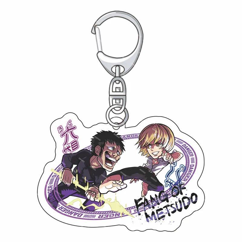 Kengan Ashura Mica Lovely Baby Bag Charms Hanging Face Friends Key Chain Móc Khóa In Theo Yêu Cầu, Chất Liệu Mica Trong Suốt In 2 Mặt , Dày 4mm 6 Kengan Ashura Mica Lovely Baby Bag Charms Hanging Face Friends Key Chain Móc Khóa In Theo Yêu Cầu, Chất Liệu Mica Trong Suốt In 2 Mặt , Dày 4mm - Ảnh 6