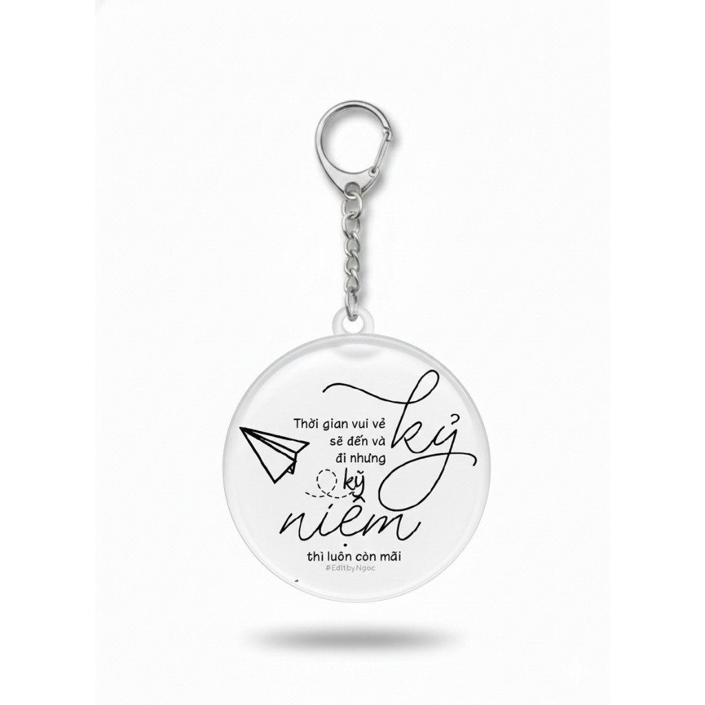 Keychain About Youth Anniversary Móc Khóa In Theo Yêu Cầu, Chất Liệu Mica Trong Suốt In 2 Mặt , Dày 4mm 1 Keychain About Youth Anniversary Móc Khóa In Theo Yêu Cầu, Chất Liệu Mica Trong Suốt In 2 Mặt , Dày 4mm