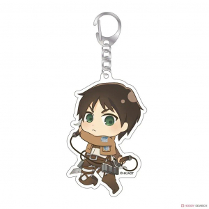 Keychain For Attack On Titan Levi Ackerman Hange Zoe Erwin Smith Keychain Accessories Diy Móc Khóa In Theo Yêu Cầu, Chất Liệu Mica Trong Suốt In 2 Mặt , Dày 4mm