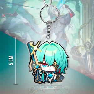 Keychain For Honkai: Star Rail Mydeimos Castorice Anaxagoras Dan Heng Imbibitor Lunae Mica Móc Khóa In Theo Yêu Cầu, Chất Liệu Mica Trong Suốt In 2 Mặt , Dày 4mm
