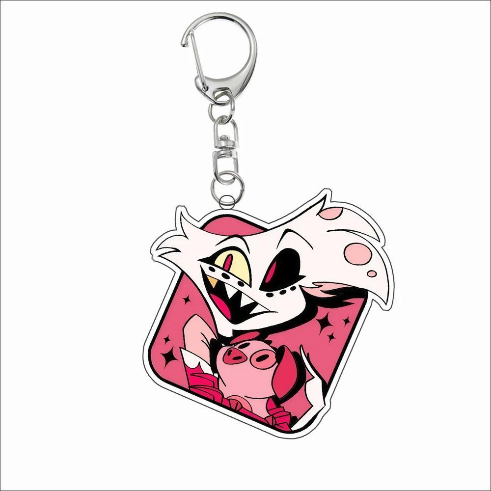 Keychain For Husk Sir Pentious Angel Dust Niffty Vaggie Acrylic Keychain Diy Anime Keychain Móc Khóa In Theo Yêu Cầu, Chất Liệu Mica Trong Suốt In 2 Mặt , Dày 4mm 11 Keychain For Husk Sir Pentious Angel Dust Niffty Vaggie Acrylic Keychain Diy Anime Keychain Móc Khóa In Theo Yêu Cầu, Chất Liệu Mica Trong Suốt In 2 Mặt , Dày 4mm - Ảnh 11