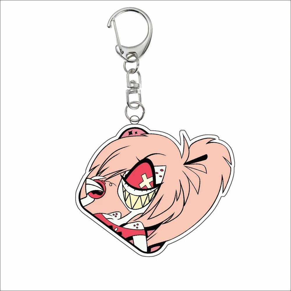 Keychain For Husk Sir Pentious Angel Dust Niffty Vaggie Acrylic Keychain Diy Anime Keychain Móc Khóa In Theo Yêu Cầu, Chất Liệu Mica Trong Suốt In 2 Mặt , Dày 4mm 13 Keychain For Husk Sir Pentious Angel Dust Niffty Vaggie Acrylic Keychain Diy Anime Keychain Móc Khóa In Theo Yêu Cầu, Chất Liệu Mica Trong Suốt In 2 Mặt , Dày 4mm - Ảnh 13