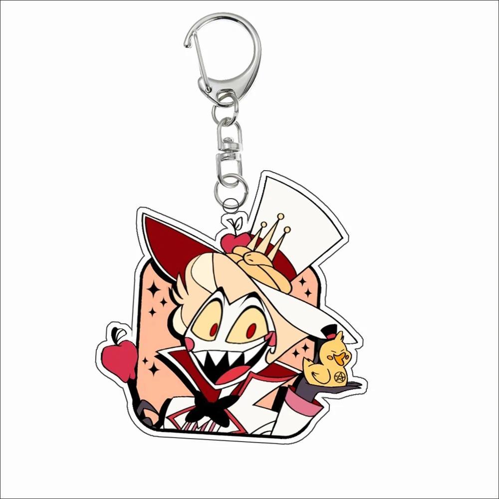 Keychain For Husk Sir Pentious Angel Dust Niffty Vaggie Acrylic Keychain Diy Anime Keychain Móc Khóa In Theo Yêu Cầu, Chất Liệu Mica Trong Suốt In 2 Mặt , Dày 4mm 14 Keychain For Husk Sir Pentious Angel Dust Niffty Vaggie Acrylic Keychain Diy Anime Keychain Móc Khóa In Theo Yêu Cầu, Chất Liệu Mica Trong Suốt In 2 Mặt , Dày 4mm - Ảnh 14