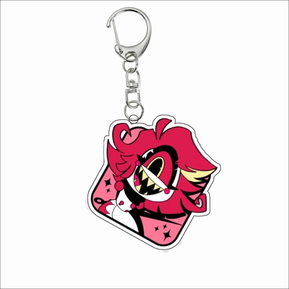 Keychain For Husk Sir Pentious Angel Dust Niffty Vaggie Acrylic Keychain Diy Anime Keychain Móc Khóa In Theo Yêu Cầu, Chất Liệu Mica Trong Suốt In 2 Mặt , Dày 4mm 3 Keychain For Husk Sir Pentious Angel Dust Niffty Vaggie Acrylic Keychain Diy Anime Keychain Móc Khóa In Theo Yêu Cầu, Chất Liệu Mica Trong Suốt In 2 Mặt , Dày 4mm - Ảnh 3