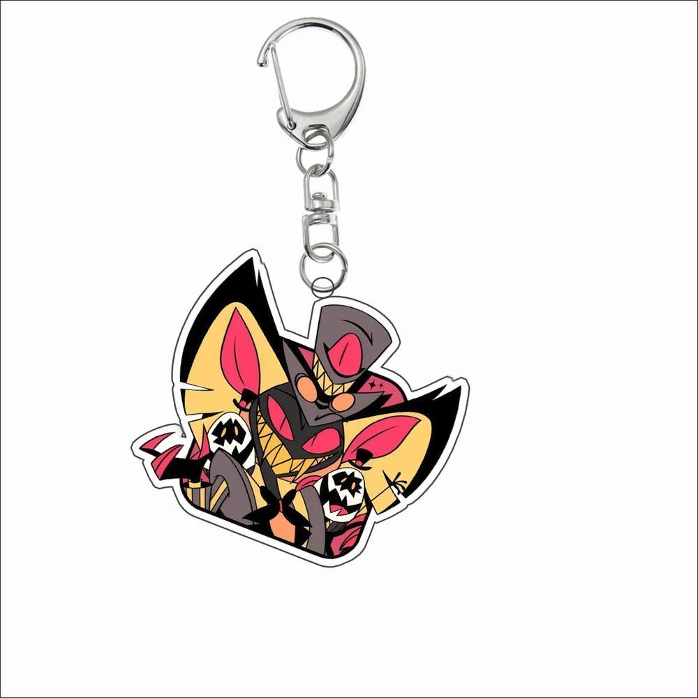 Keychain For Husk Sir Pentious Angel Dust Niffty Vaggie Acrylic Keychain Diy Anime Keychain Móc Khóa In Theo Yêu Cầu, Chất Liệu Mica Trong Suốt In 2 Mặt , Dày 4mm 5 Keychain For Husk Sir Pentious Angel Dust Niffty Vaggie Acrylic Keychain Diy Anime Keychain Móc Khóa In Theo Yêu Cầu, Chất Liệu Mica Trong Suốt In 2 Mặt , Dày 4mm - Ảnh 5