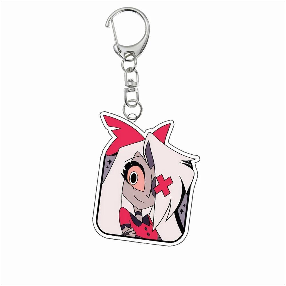 Keychain For Husk Sir Pentious Angel Dust Niffty Vaggie Acrylic Keychain Diy Anime Keychain Móc Khóa In Theo Yêu Cầu, Chất Liệu Mica Trong Suốt In 2 Mặt , Dày 4mm 6 Keychain For Husk Sir Pentious Angel Dust Niffty Vaggie Acrylic Keychain Diy Anime Keychain Móc Khóa In Theo Yêu Cầu, Chất Liệu Mica Trong Suốt In 2 Mặt , Dày 4mm - Ảnh 6