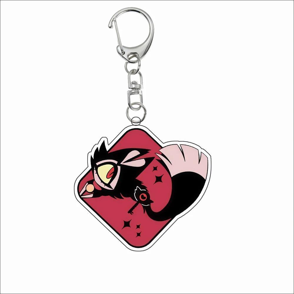 Keychain For Husk Sir Pentious Angel Dust Niffty Vaggie Acrylic Keychain Diy Anime Keychain Móc Khóa In Theo Yêu Cầu, Chất Liệu Mica Trong Suốt In 2 Mặt , Dày 4mm 8 Keychain For Husk Sir Pentious Angel Dust Niffty Vaggie Acrylic Keychain Diy Anime Keychain Móc Khóa In Theo Yêu Cầu, Chất Liệu Mica Trong Suốt In 2 Mặt , Dày 4mm - Ảnh 8