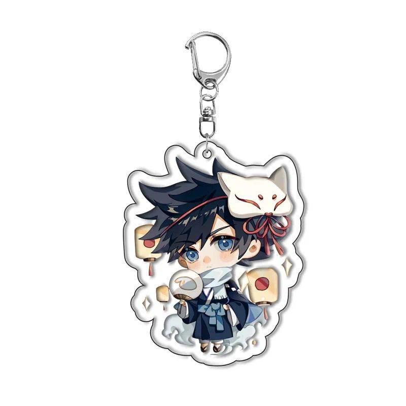 Keychain For Jjk Megumi Fushiguro Yuji Itadori Satoru Gojoi Geto Suguru Chibi Acrylic Keychain Móc Khóa In Theo Yêu Cầu, Chất Liệu Mica Trong Suốt In 2 Mặt , Dày 4mm 2 Keychain For Jjk Megumi Fushiguro Yuji Itadori Satoru Gojoi Geto Suguru Chibi Acrylic Keychain Móc Khóa In Theo Yêu Cầu, Chất Liệu Mica Trong Suốt In 2 Mặt , Dày 4mm - Ảnh 2